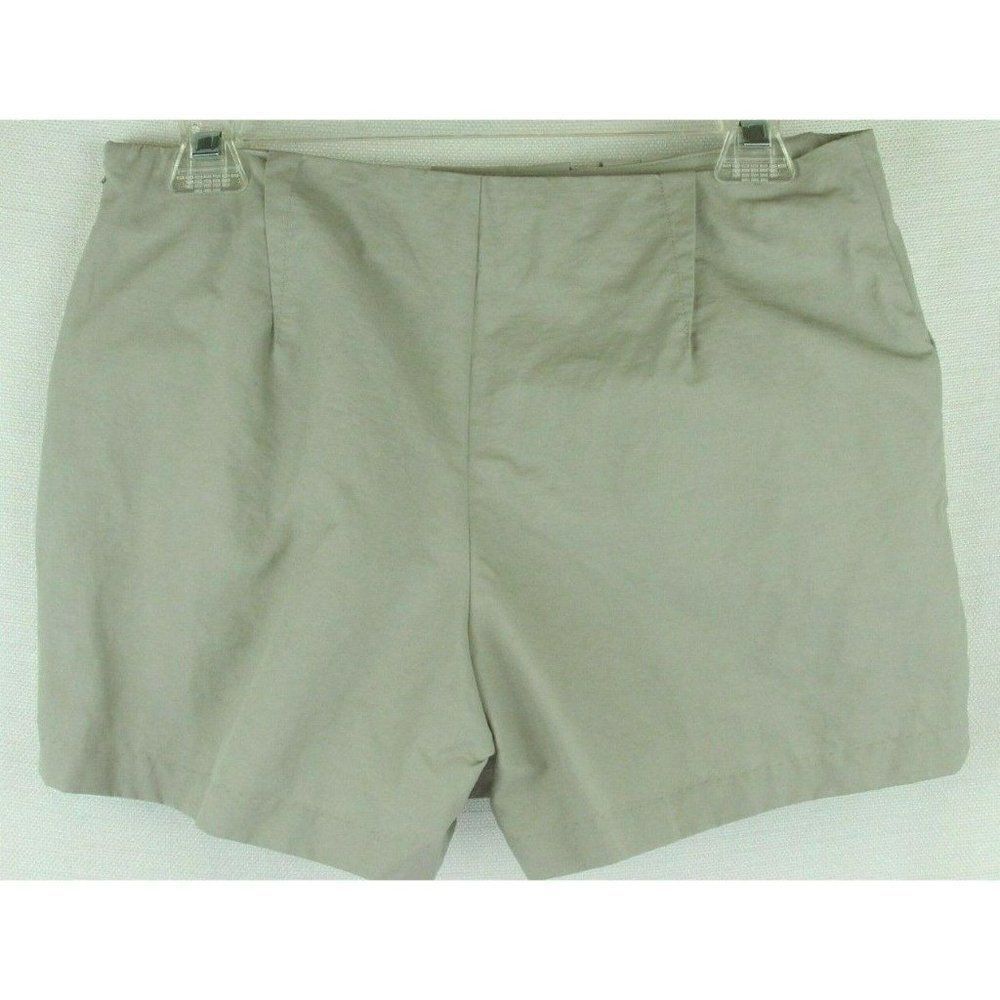 Simply Vera Wang Khaki Shorts - Picture 3 of 4